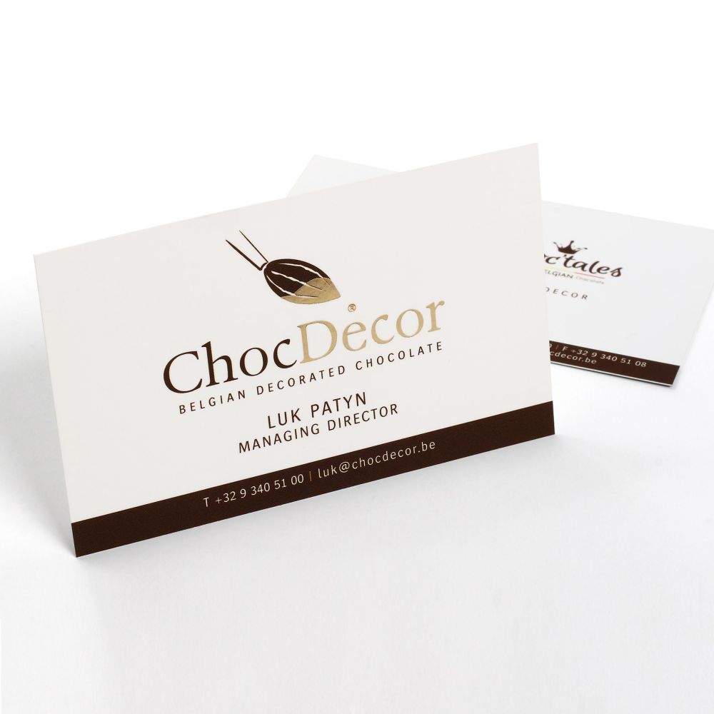 ChocDecor - Belgian Decorated Chocolate - Corporate Identity