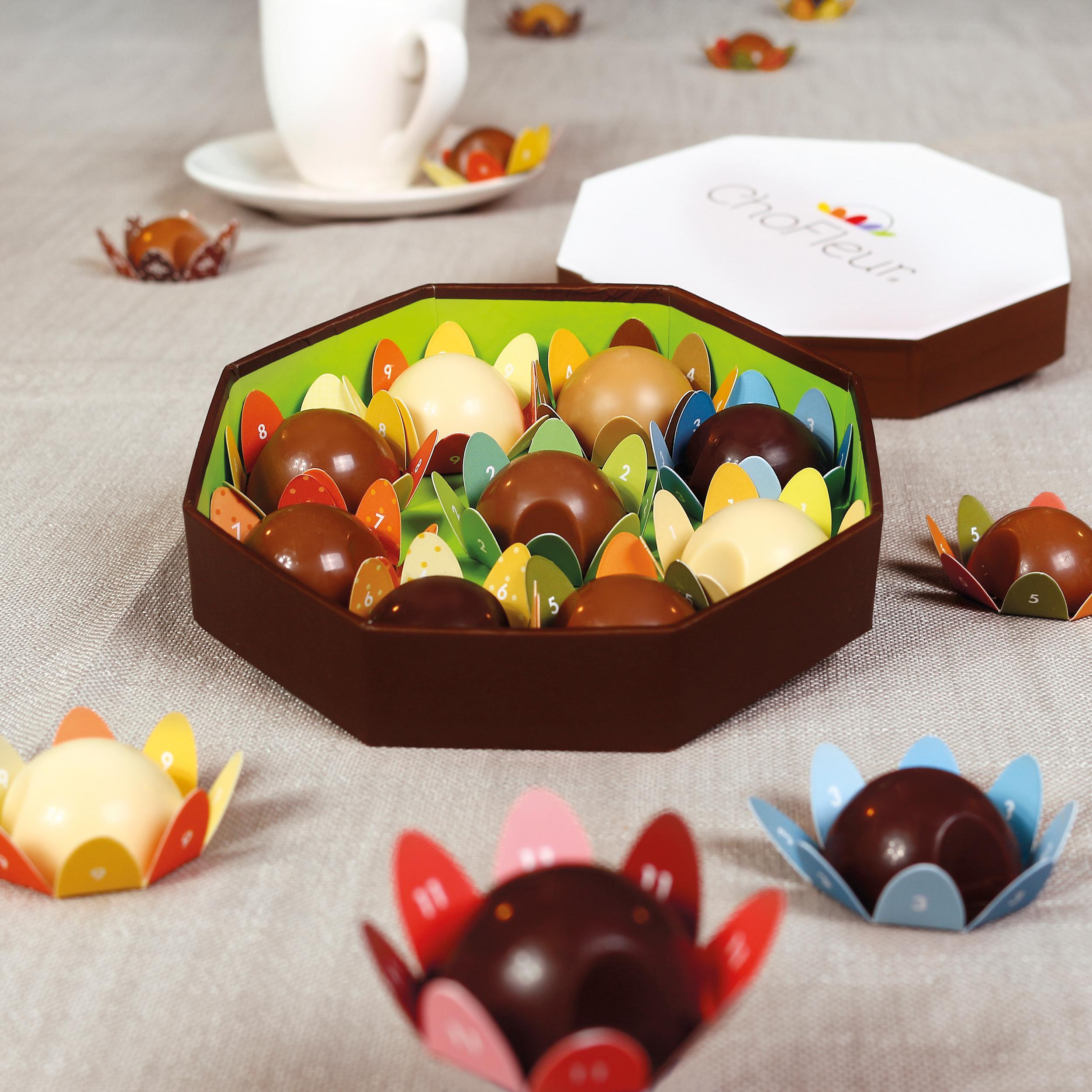 8-hoekig pralinedoos