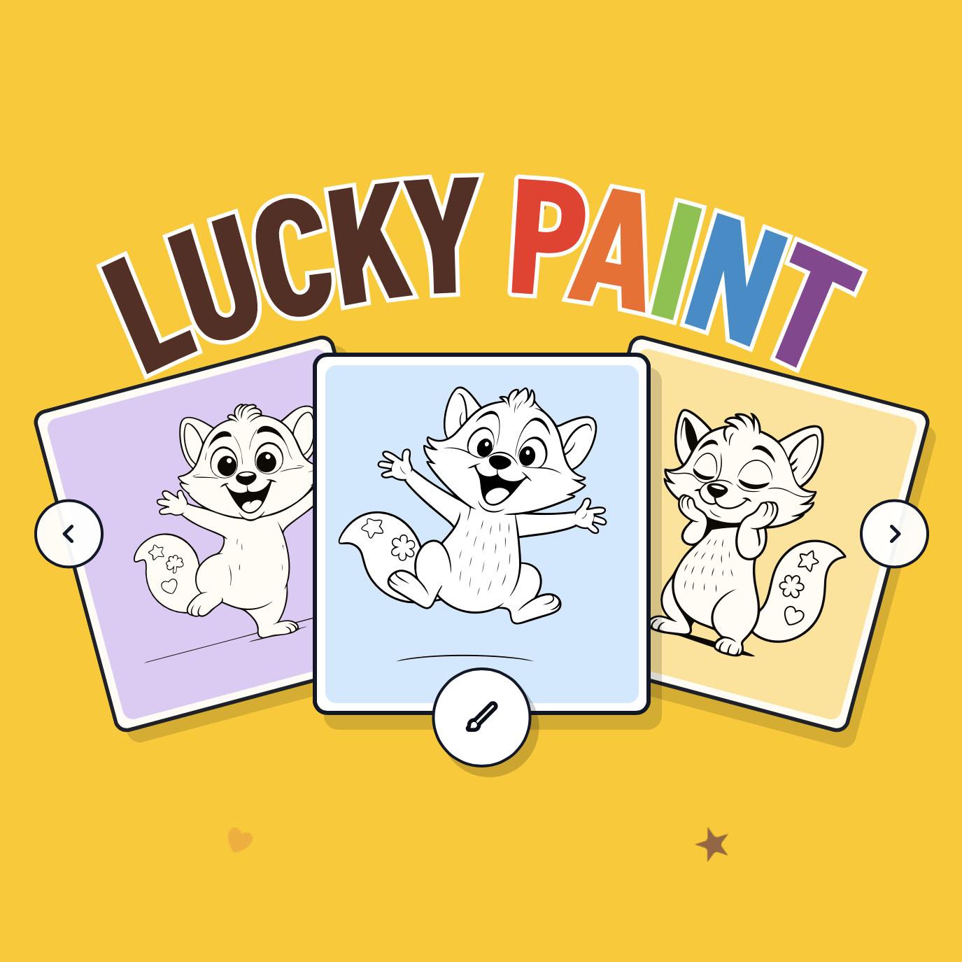 Lucky Paint game