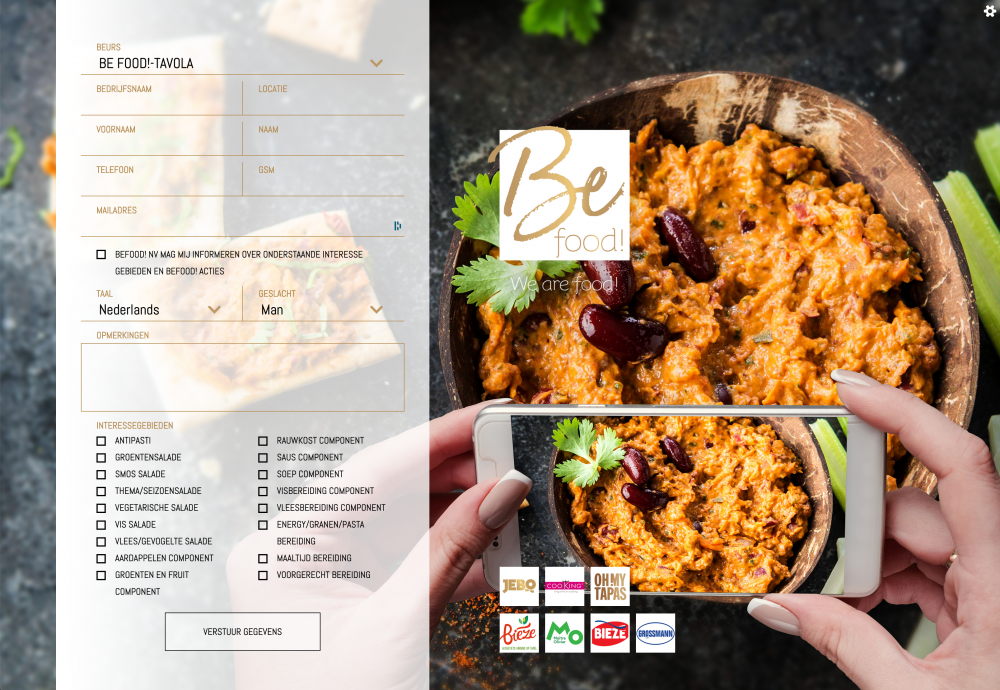 BeFood! - Jebo Food, Better, Best! - CRM application