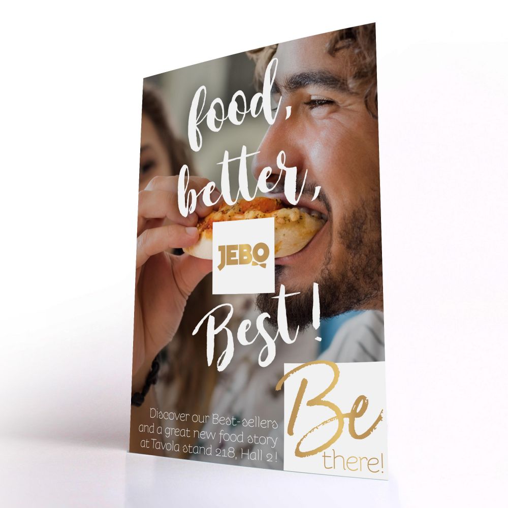 BeFood! - Jebo Food, Better, Best! - Product leaflets