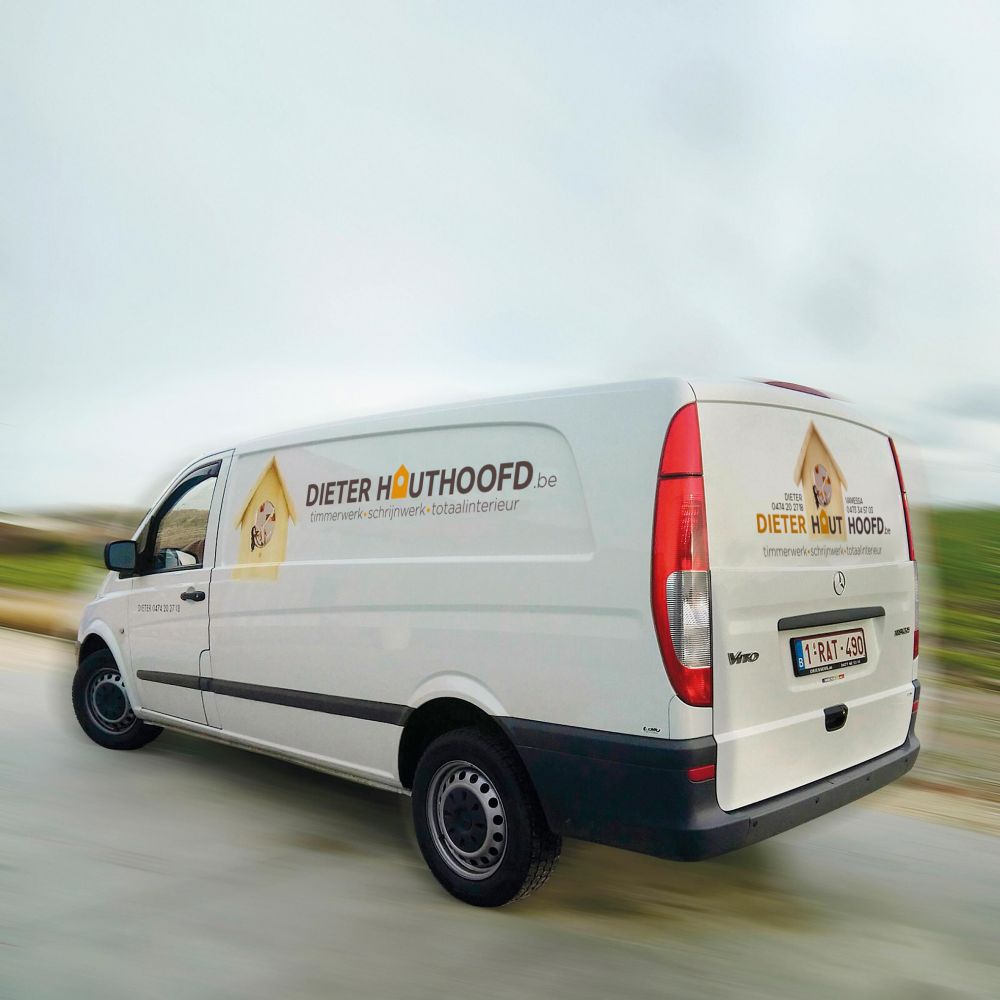 Dieter Houthoofd - Carpentry & interior - Vehicle lettering