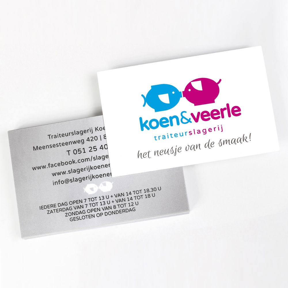 Koen & Veerle - Caterer & Butcher - Corporate identity