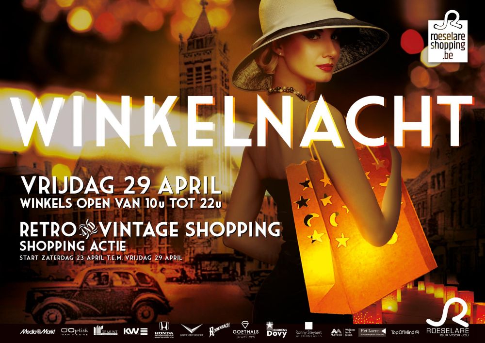Shopping & Centrum Roeselare - Winkelen in Roeselare - Shopping Night