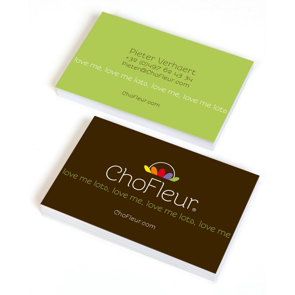 ChoFleur - Flavours to melt for - Corporate identity