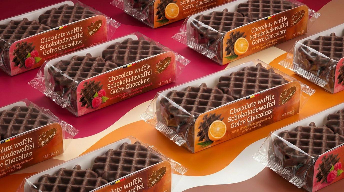 Dimabel bakt wafels om duimen en vingers bij af te likken. Maar hoe verleidt... Dimabel bakt wafels om duimen en vingers bij af te likken. Maar hoe verleidt...
