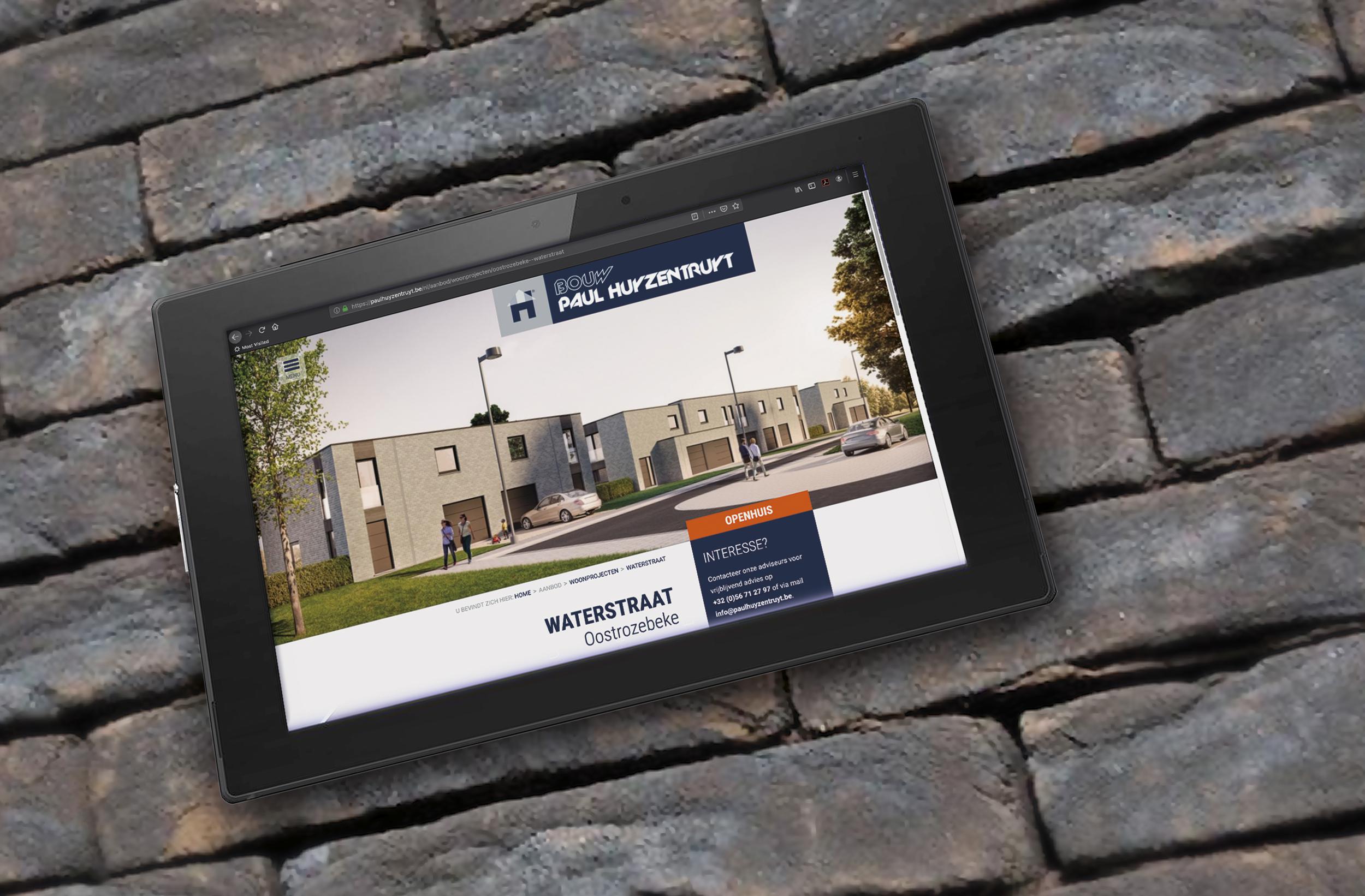 Bouw Paul Huyzentruyt - Brand experience voor bouwbedrijf